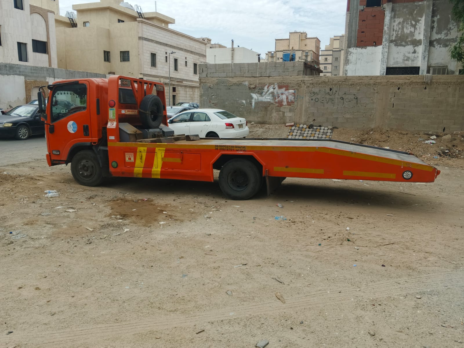 خدمة سطحة مكة على مدار 24 ساعة